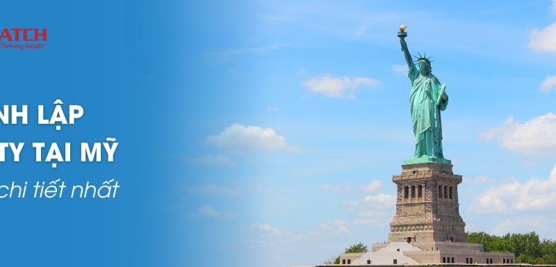 Thành lập công ty tại Mỹ