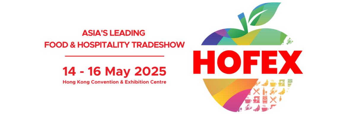 Banner chính thức của Hội chợ triển lãm HOFEX 2025