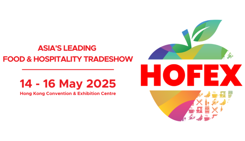 Banner chính thức của Hội chợ triển lãm HOFEX 2025