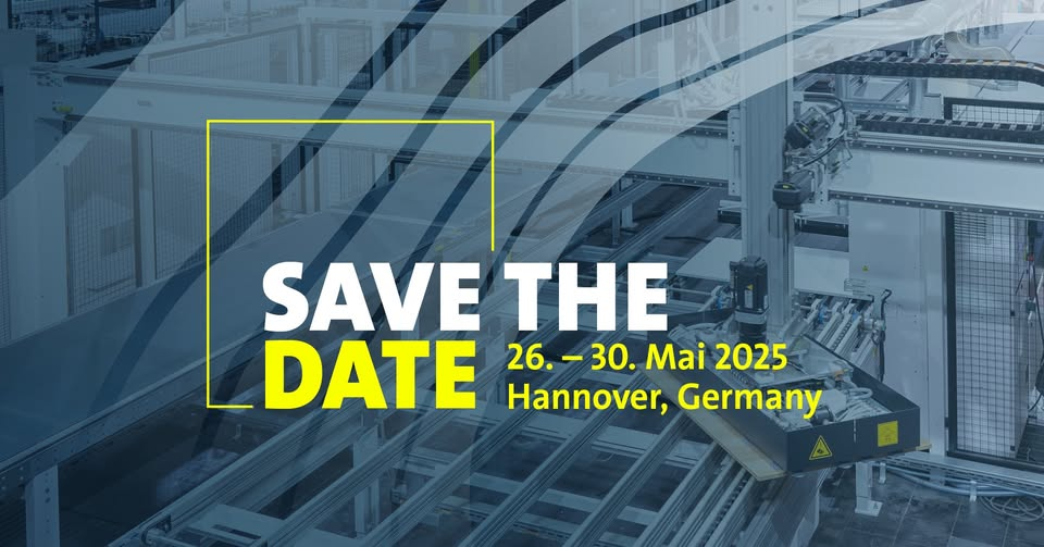 Banner chính thức của Ligna Hannover 2025