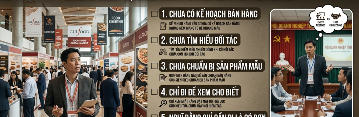 Ai KHÔNG Nên Đi Hội Chợ Gulfood 2027