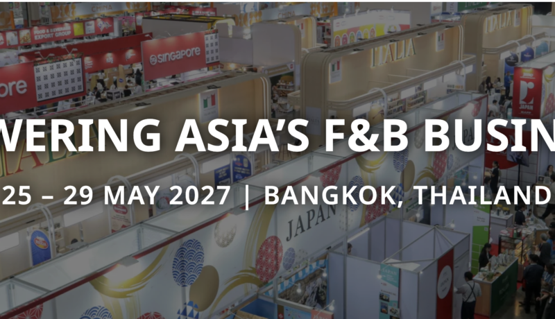 THAIFEX–Anuga Asia Hội Chợ Thực Phẩm Lớn Nhất Đông Nam Á, Cửa Vào Cho Hàng Việt