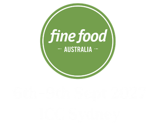 Logo chính thức Fine Food Australia 2027 của ban tổ chức Diversified Communications Australia