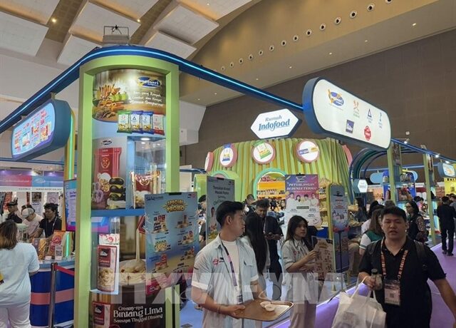 Lễ khai mạc hội chợ SIAL Interfood 2025 tại Jakarta, Indonesia, nơi 23 doanh nghiệp Việt Nam tham gia trưng bày