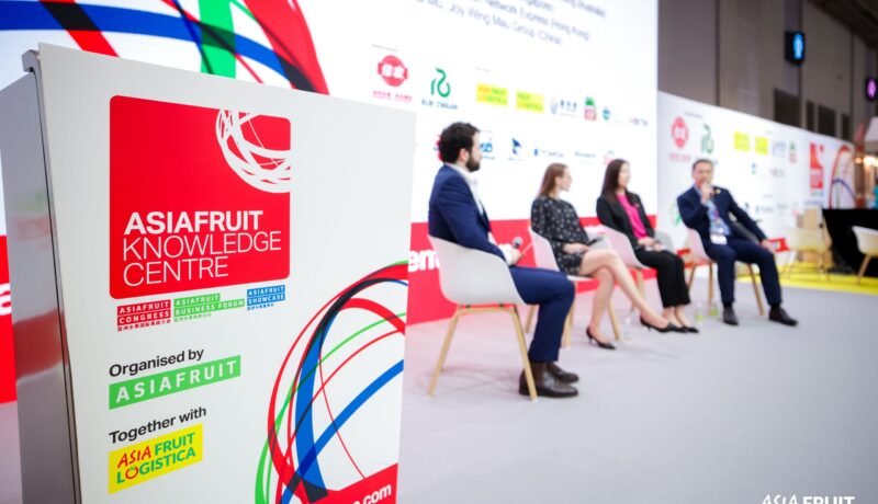 Khu trưng bày và khách tham quan tại Asia Fruit Logistica 2026, AsiaWorld-Expo Hồng Kông
