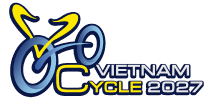 Official logo of Vietnam Cycle Expo 2027, the Vietnam International Two-Wheel Exhibition