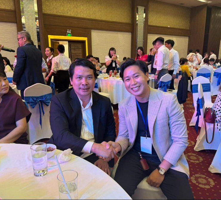 Maximillien Quân Phạm tại hội nghị ESG cùng Sở Công Thương Cần Thơ, tháng 07/2024
