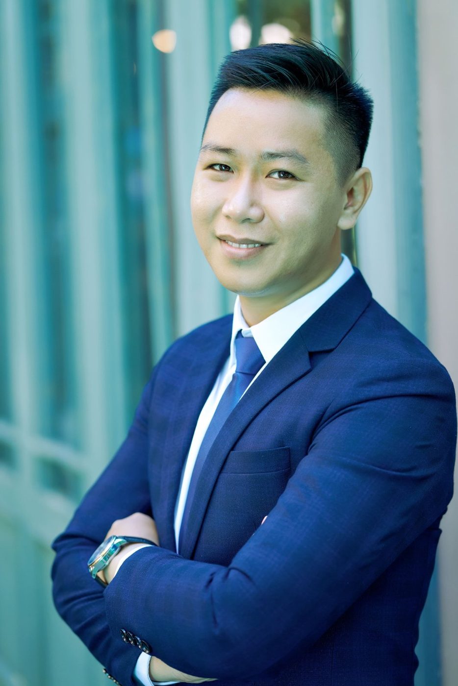 Portrait of Maximillien Quan Pham, founder and CEO of Wisematch Vietnam