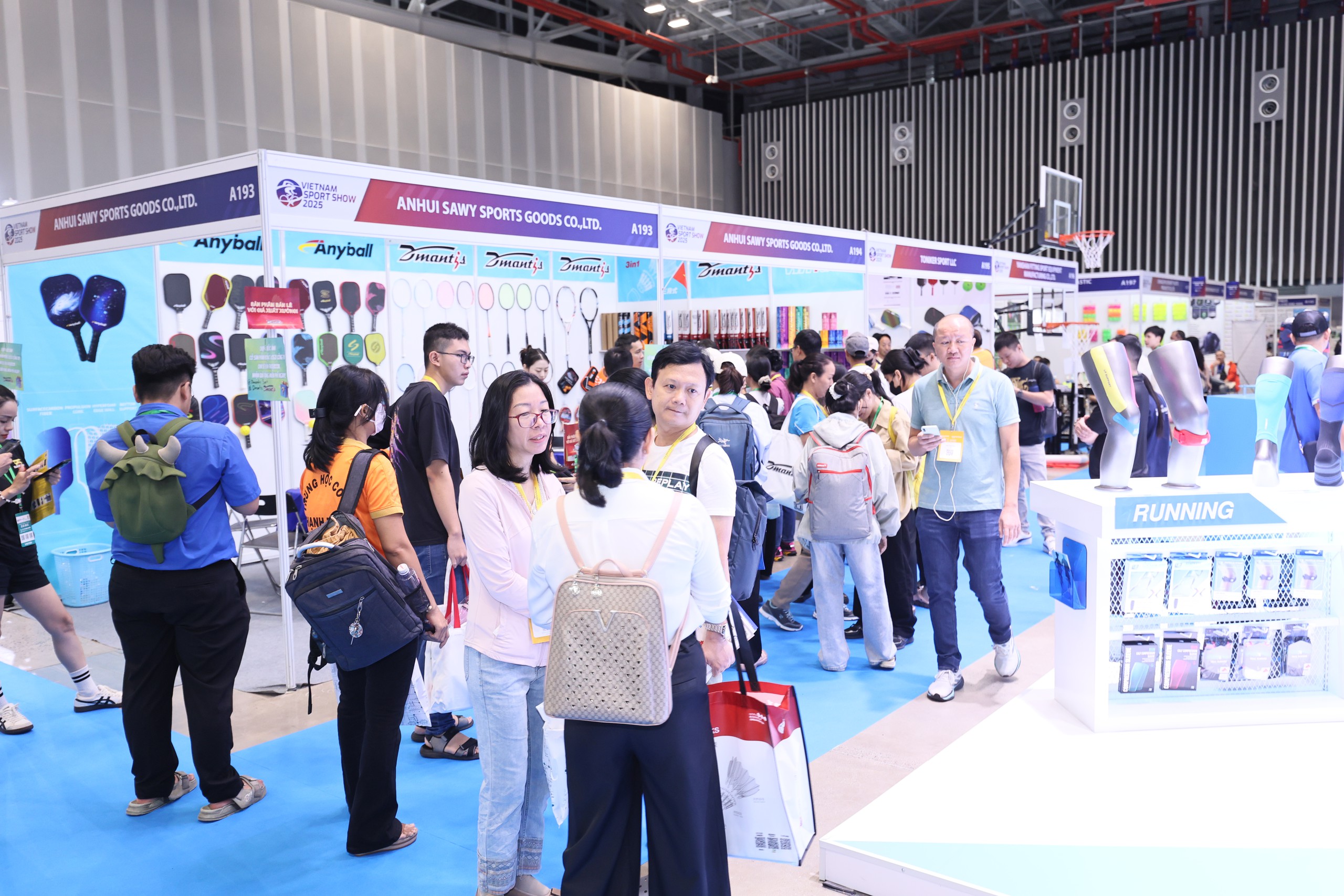 Bicycles and e-bikes on display at Vietnam Cycle Expo 2026 at SECC, Ho Chi Minh City